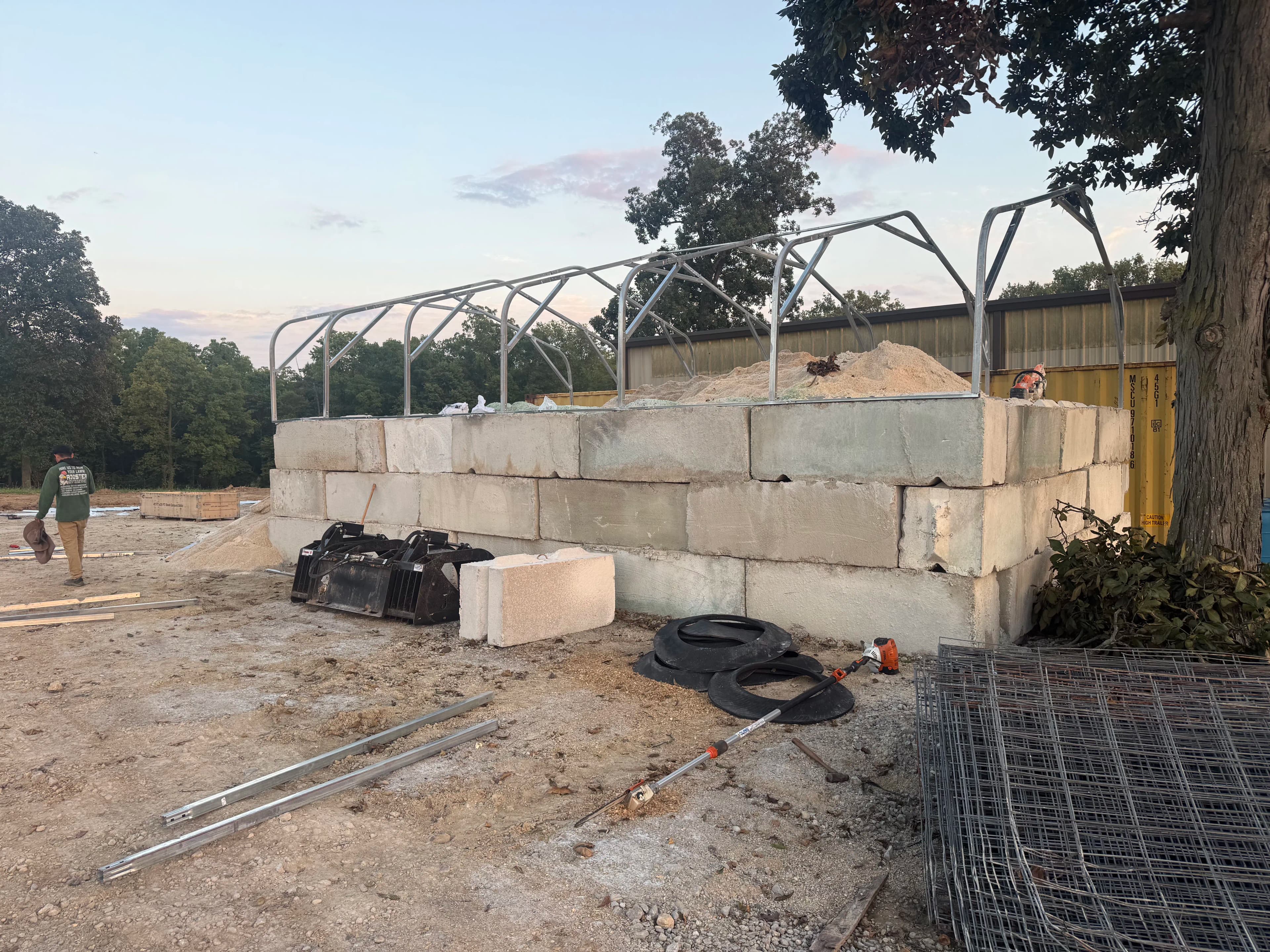 Project New Salt Storage Bin Nearly Complete and Winter-Ready image